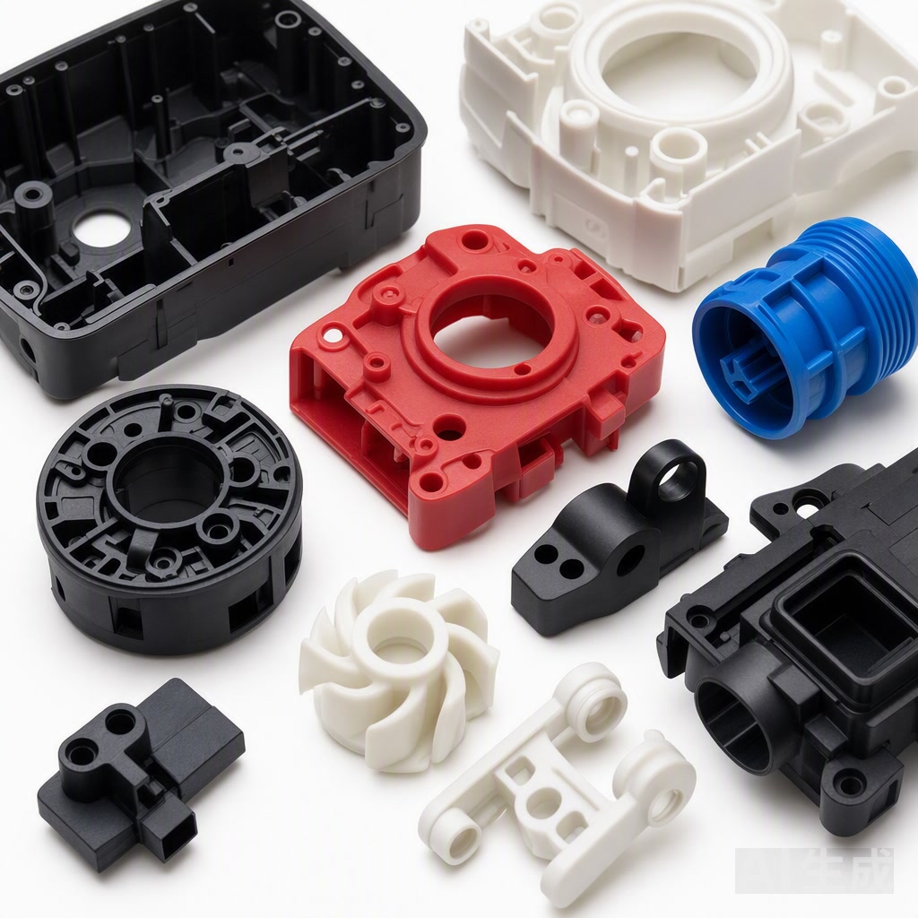 Custom injection molded plastic parts